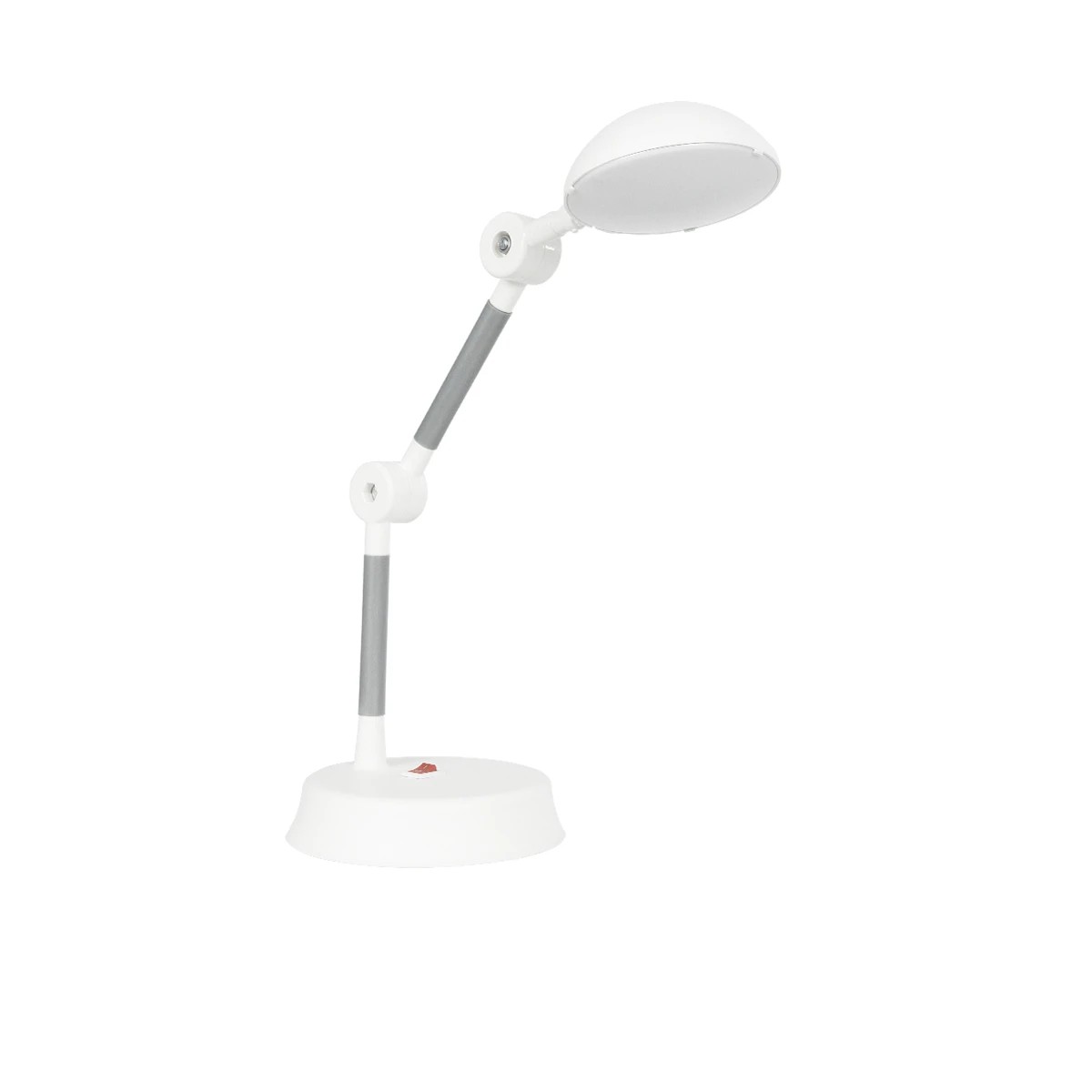 GloboStar® MICHEL 202-0062 Επιτραπέζιο Φωτιστικό Πορτατίφ LED 6W 540lm 120° AC220-240V IP20 Ψυχρό Λευκό 6000K Λευκό Πλαστικό - Μ20 x Π14.5 x Υ33cm - 2 Χρόνια Εγγύηση