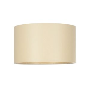 GloboStar® CILIO 203-0154 Μοντέρνο Φωτιστικό Οροφής Καπέλο Μονόφωτο 1 x E27 IP20 Μπεζ Ύφασμα - Μ38 x Π38 x Υ23cm