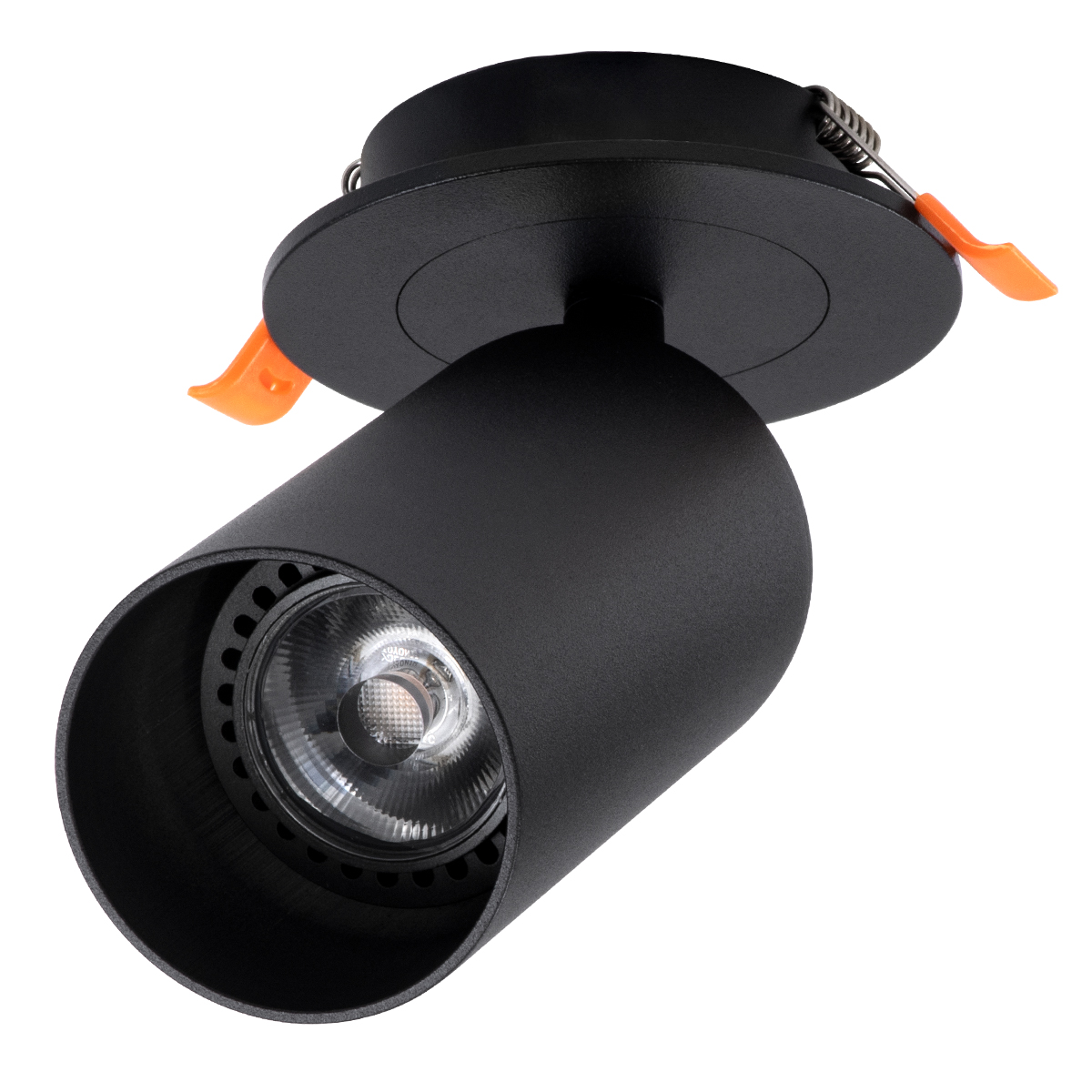 GLOBOSTAR® LEO 60350 Χωνευτό Κινούμενο Φωτιστικό Downlight Σποτ με Ντουί 1 x GU10 AC 220-240V IP20 - Μαύρο Ματ - Μ9 x Π9 x Υ17cm / Q7cm GloboStar® LEO 60350 Χωνευτό Κινούμενο Στρόγγυλο Φωτιστικό Σποτ Αλουμινίου με Ντουί GU10 AC 220-240V IP20 Φ9 x Υ17cm - Μαύρο - 5 Years Warranty