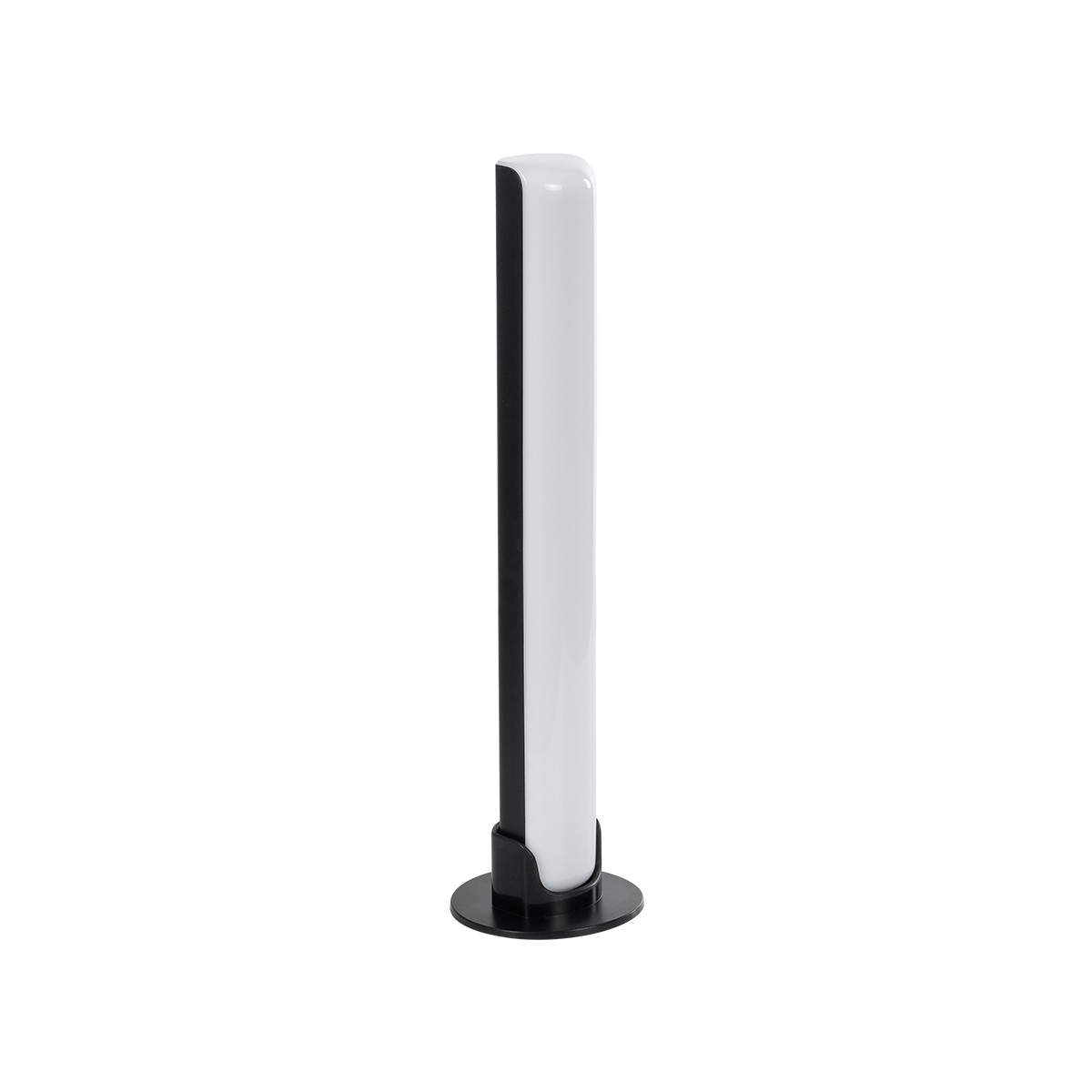 GLOBOSTAR® DIGICOLUMN 76562 Μοντέρνο Επιτραπέζιο Γραμμικό Ψηφιακό Φωτιστικό Digital Pixel Symphony Bar με WiFi Εφαρμογή LED 1.5W 90lm 120° DC 5V με USB-C & Επαναφορτιζόμενη Μπαταρία LiPo 601045 3.7V 280mAh IP20 Πολύχρωμο RGB Dimmable - Μαύρο - Μ5.6 x Π5.6