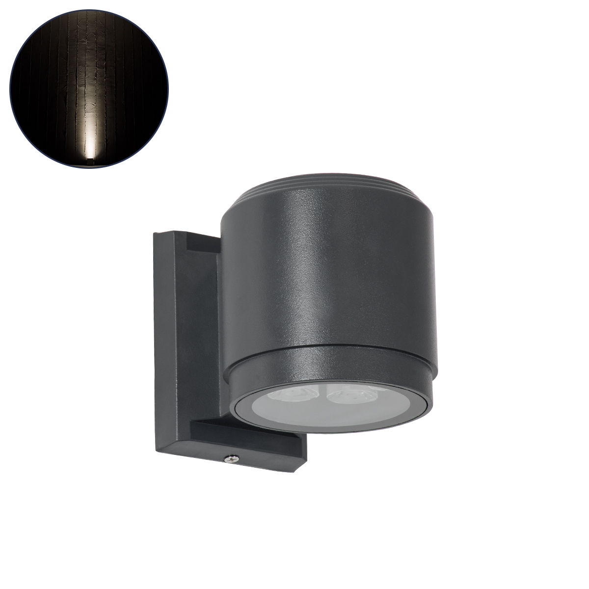 GLOBOSTAR® WALLLIGHT-SONA 90482 Μοντέρνο Φωτιστικό Τοίχου - Απλίκα LED 12W 1140lm 5° DC 24V Αδιάβροχο IP67 Φυσικό Λευκό 4500K - CREE COB Chip & TÜV SÜD Driver - Γκρι Ανθρακί Ματ - Μ9.5 x Π13 x Υ11cm - 3 Χρόνια Εγγύηση GloboStar® WALLLIGHT-SONA 90482 Φωτιστικό Τοίχου - Απλίκα LED 12W 1140lm 5° DC 24V Αδιάβροχο IP67 Μ9.5 x Π13 x Υ11cm Φυσικό Λευκό 4500K - Γκρι Ανθρακί - 3 Years Warranty