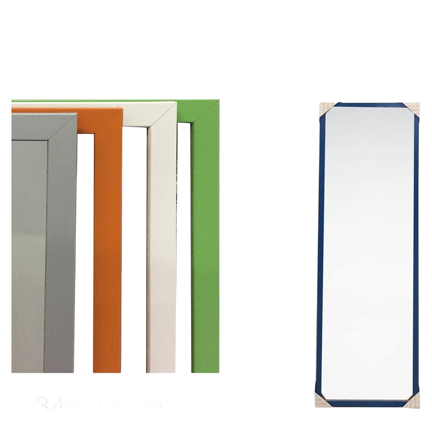 Καθρέφτης Πολύχρωμο Γυαλί 34x114cm Σε 5 Χρώματα Καθρέφτης Πολύχρωμο Γυαλί 34x114cm Σε 5 Χρώματα