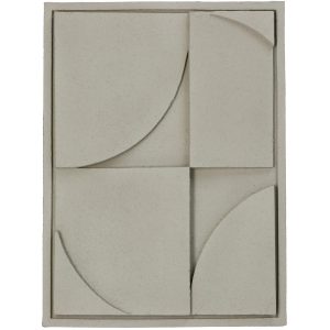 Διακοσμητικό Τοίχου ArteLibre Μπεζ Polyresin 29.5x3.5x39.5cm