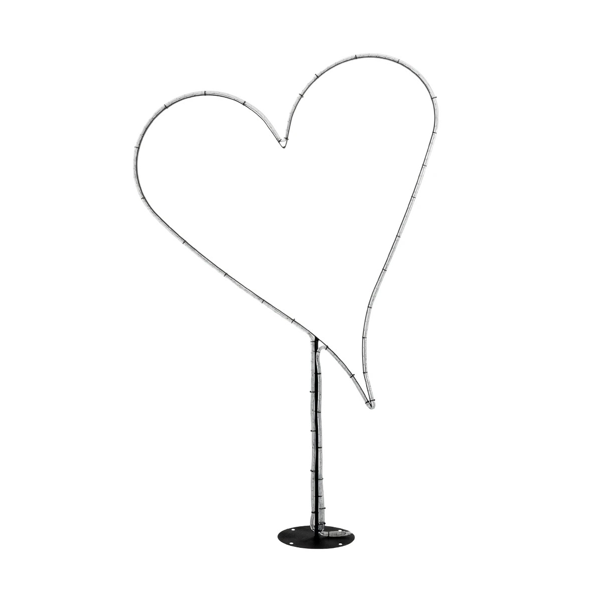 GLOBOSTAR® XMAS-HEART Χριστουγεννιάτικο Διακοσμητικό Φωτιστικό LED 19